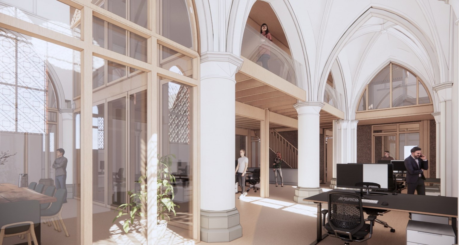 Buro Kade in de Annakerk